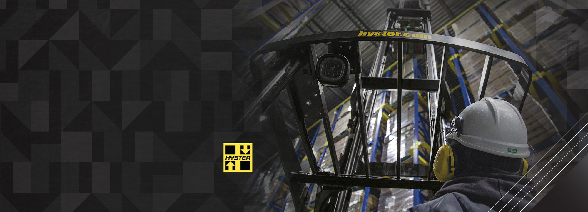 Hyster background banner