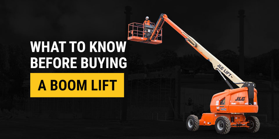 What to know before buying a boom lift