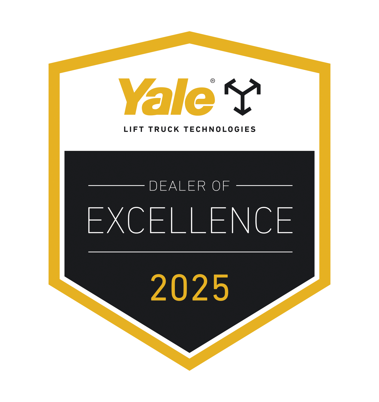 Yale 2025 Dealer of Excellence