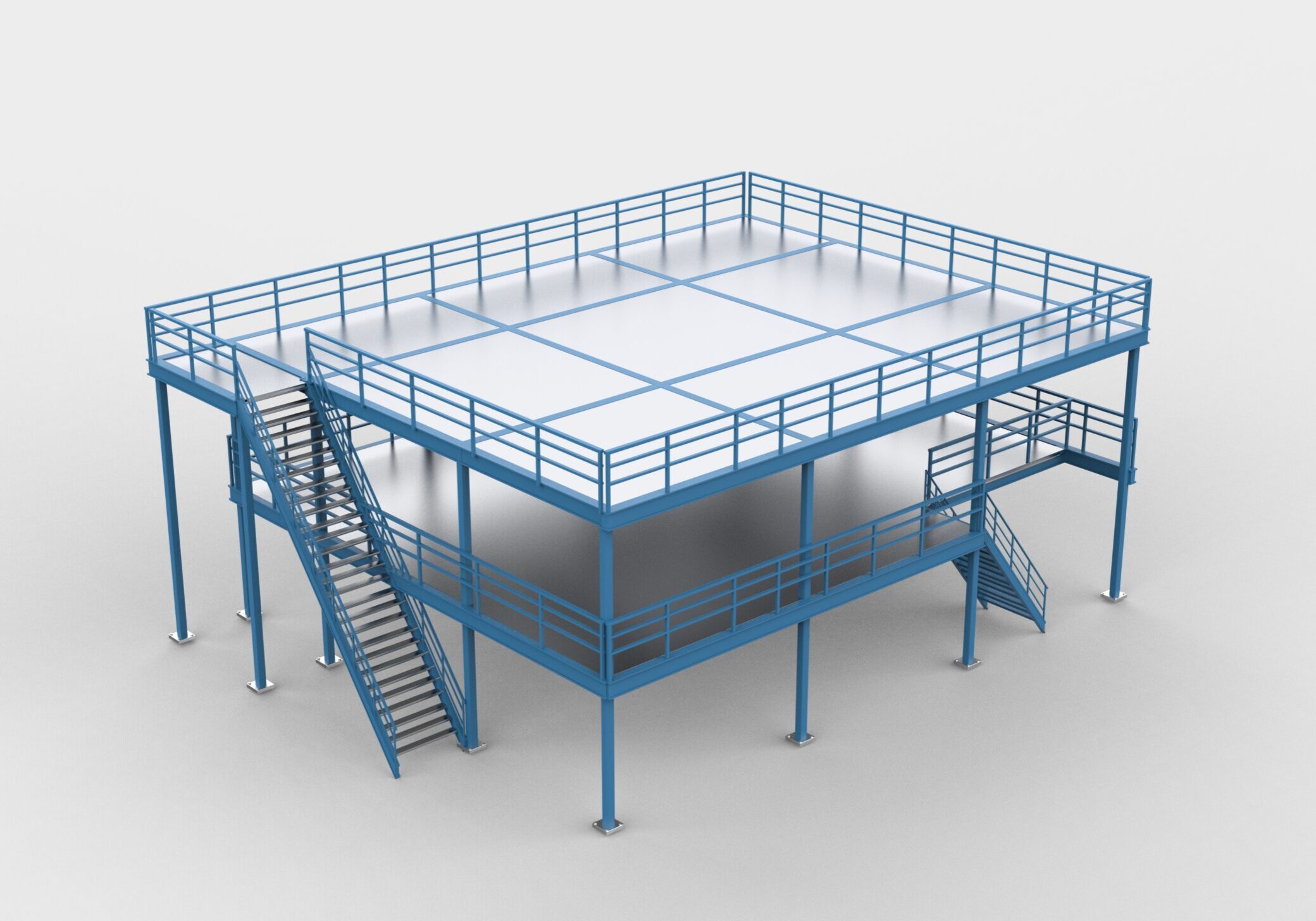 mezzanine floor system